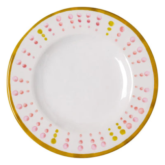 Blushing Petals Round Salad Plate (Set of 4)