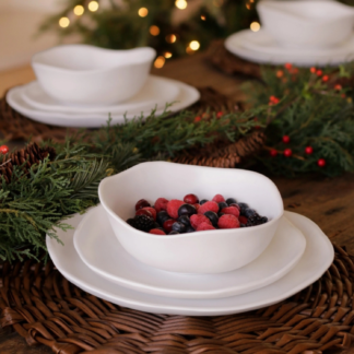 Sculpted Round Bowl (Set of 4)