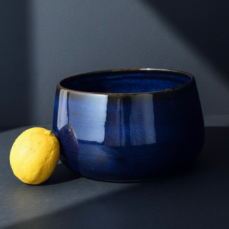 Stoneware 68oz Serving Bowl - Indigo