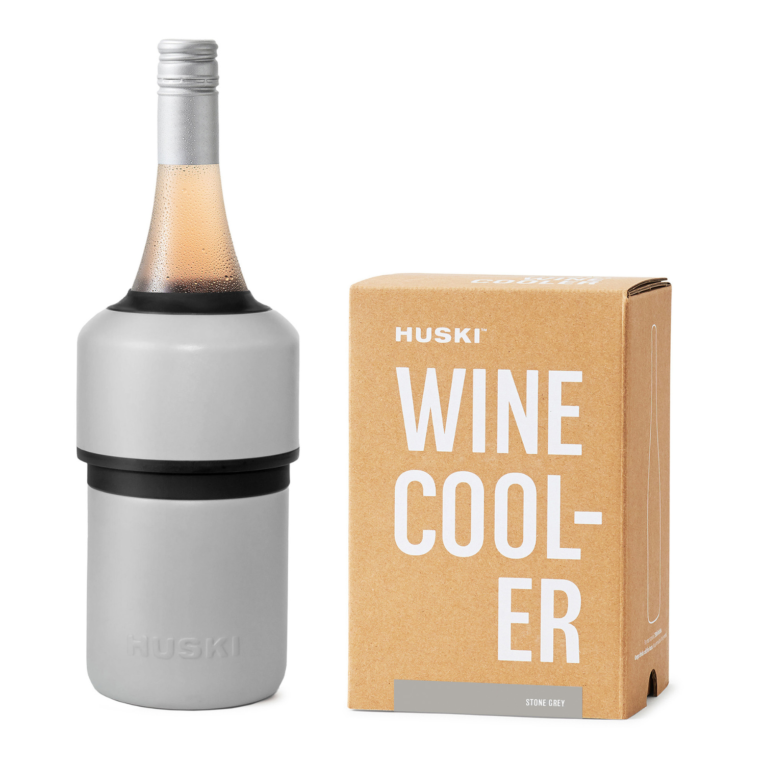 Stone Grey Wine Bottle Cooler - Image 2