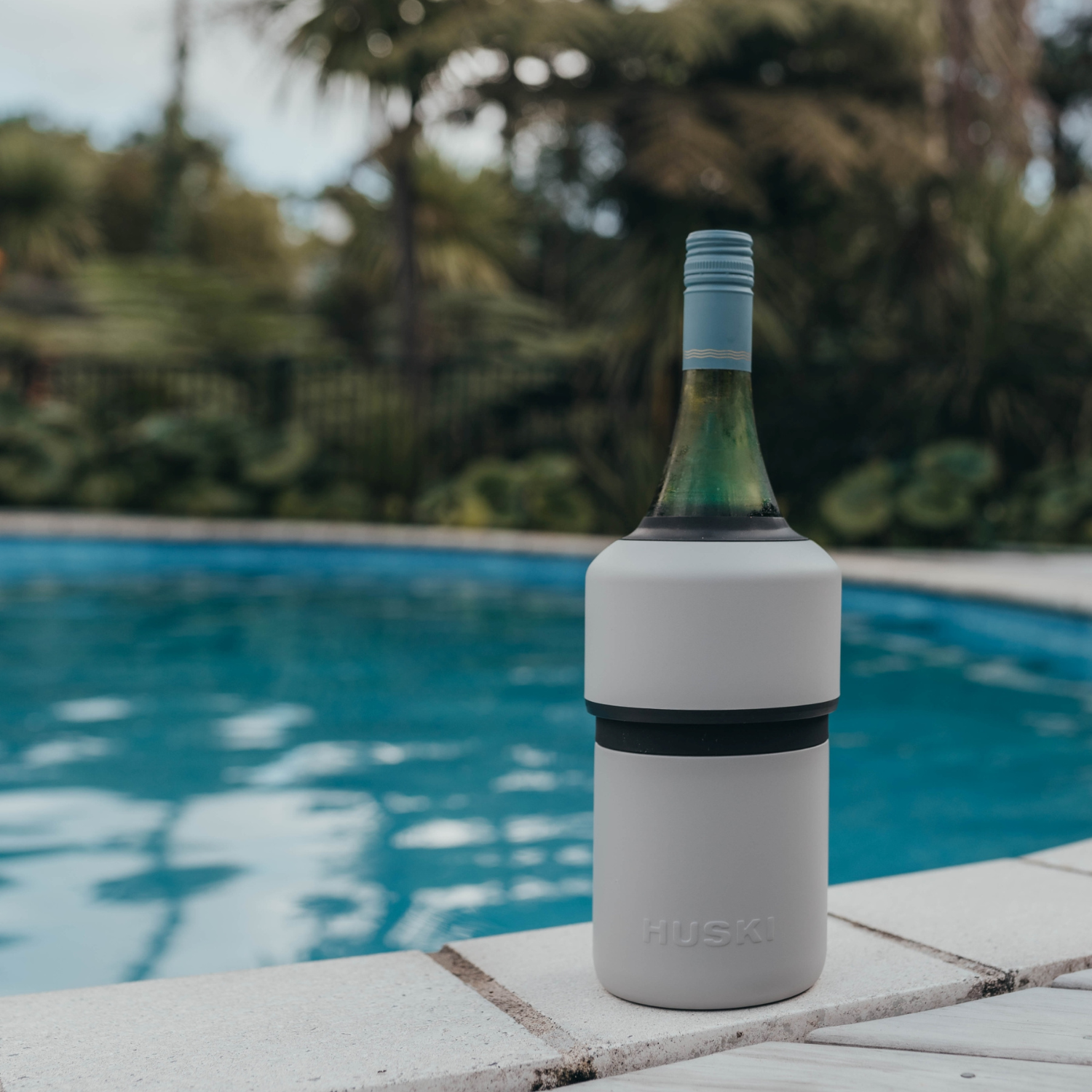 Stone Grey Wine Bottle Cooler