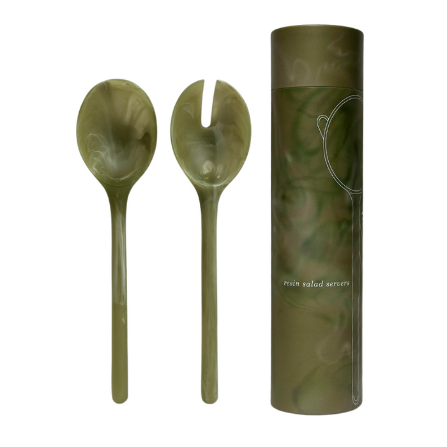Olive Salad Server Set - Image 5