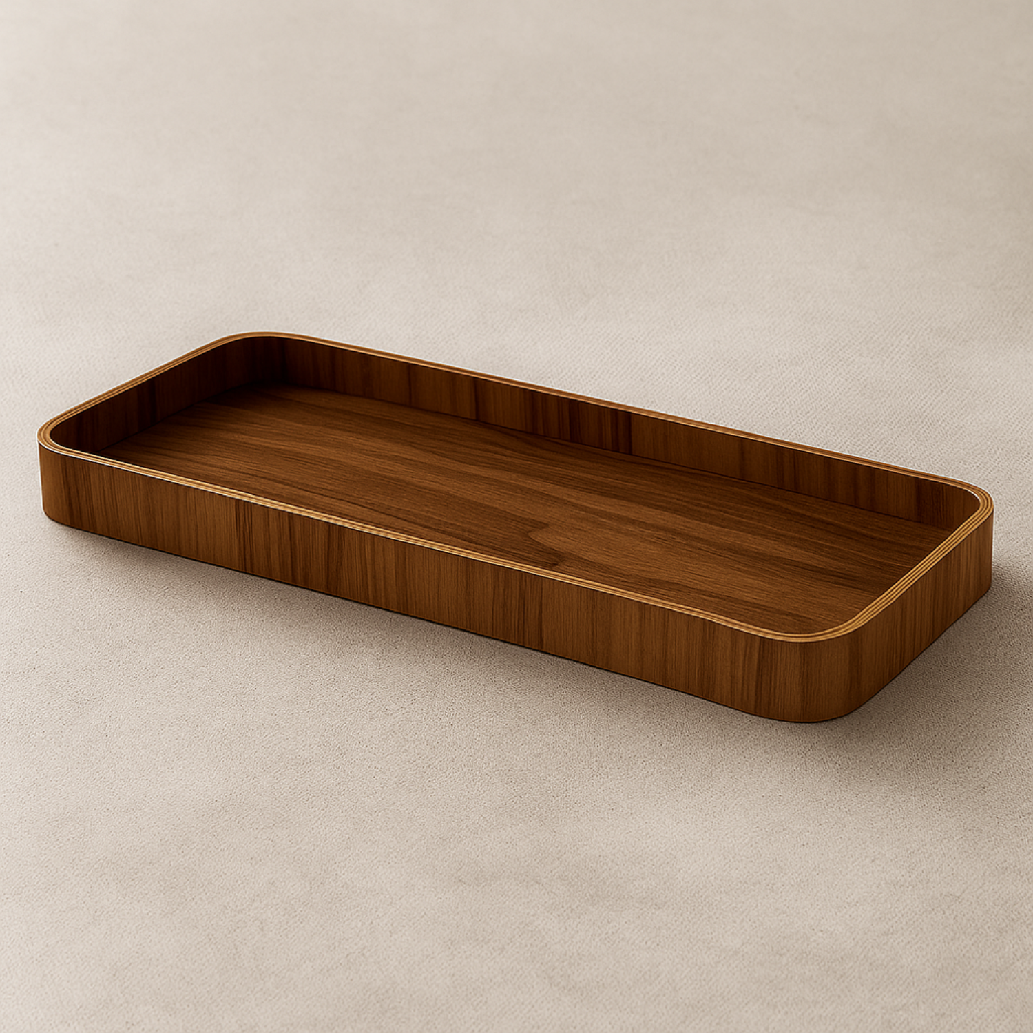 Walnut Appetizer Serving Tray - Image 2